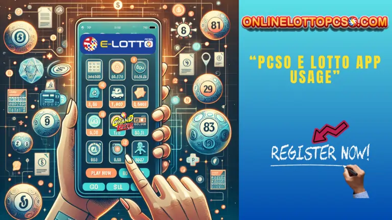 PCSO E-Lotto App