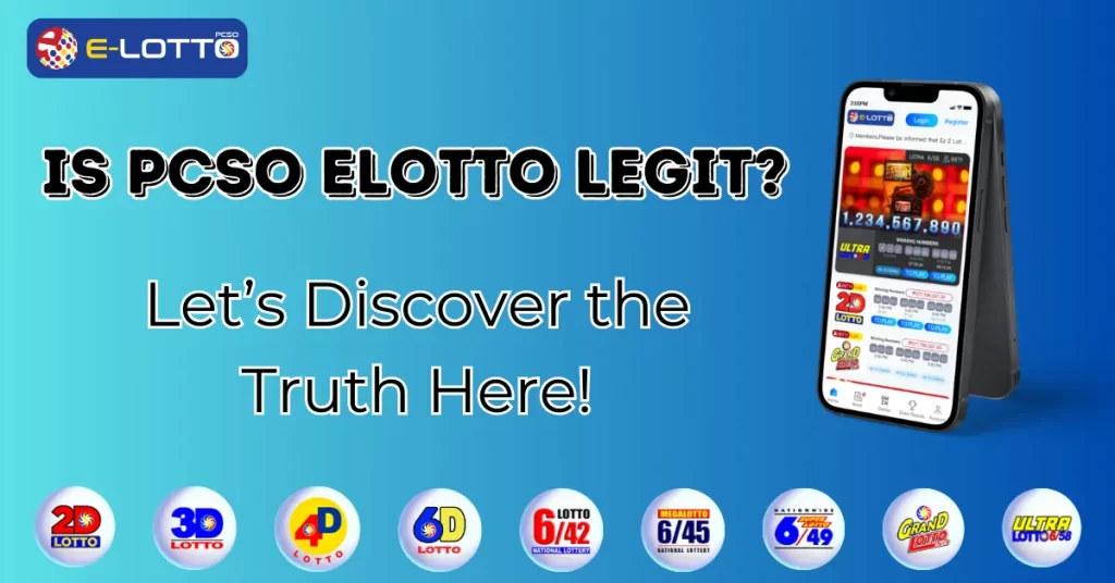 is pcso e lotto app legit