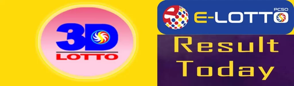 3D Swertres E-Lotto Result July 5 2024