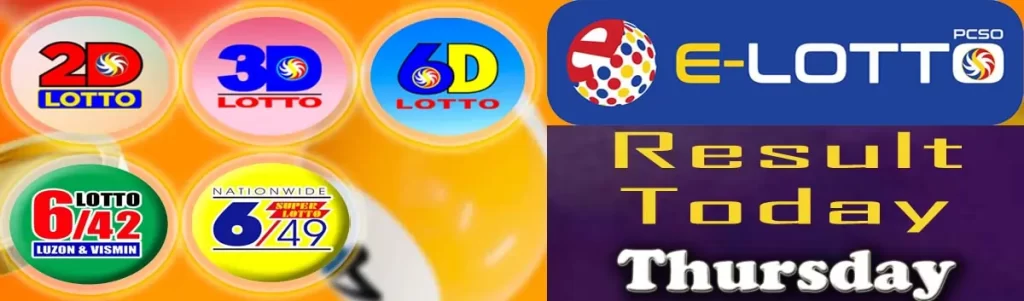 E-Lotto Result July 11 2024