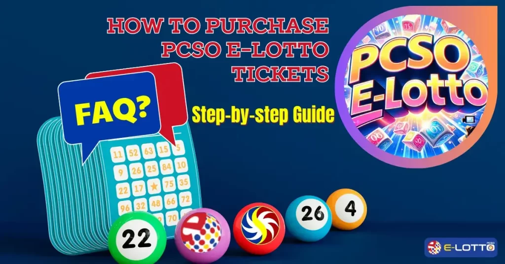 How to Purcahse PCSo E-Lotto tickets